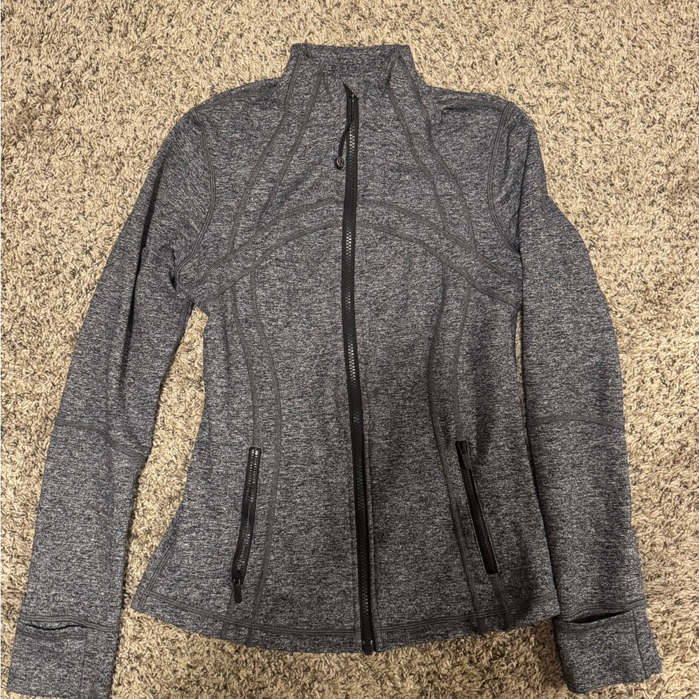 Lululemon Athletica Charcoal Utility Jacket